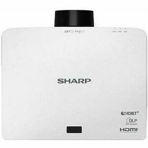 Sharp NEC Display XP-P601Q-W DLP Projector - 16:9 - Floor Mountable, Ceiling Mountable - 3840 x 2160 - Front, Rear, Rear C