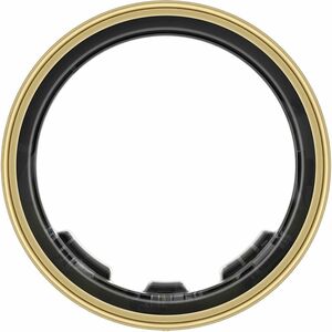 Samsung Galaxy Ring, Size 7, Titanium Gold - Android - Accelerometer, PPG Sensor, Temperature Sensor, Heart Rate Monitor -