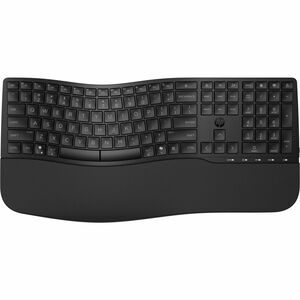 HP 685 Keyboard - Full-size - Wireless Connectivity - USB Type A Interface - Nordic - Black - Plunger Keyswitch - Bluetoot