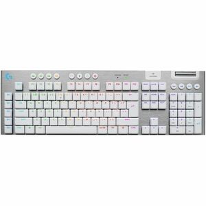 Logitech G G915 X LIGHTSPEED Gaming Keyboard - Wired/Wireless Connectivity - USB Interface - RGB LED - English (US) - Whit