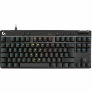Logitech G PRO X TKL Gaming Keyboard - Cable Connectivity - USB Interface - RGB LED - English (US) - QWERTY Layout - Black