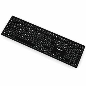 CHERRY JG-91 Teclado - Sem fios Conectividade - USB tipo A Interface - Português - Preto, Cinzento - Tesoura Interruptor d