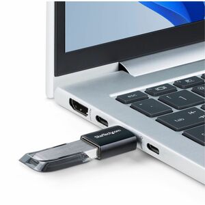 StarTech.com USB C auf USB A Adapter, USB 3.0 5Gbps, Kompakter USB-C Stecker zu USB-A Buchse, Adapter USB C auf USB 3.0, M