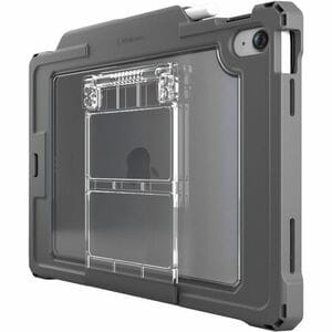 MAXCases Shield Extreme-X2 for iPad 10 10.9" w/3.5 mm Adapter and Tamper-Resistant Design (2022) (Black Bezel-Gray Case) -