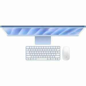 Ordinateur tout-en-un Apple iMac MWV33FN/A - Apple M4 - 16 Go - 512 Go SSD - 61 cm (24 ") 4.5K - Bureau - Bleu - Apple M4 