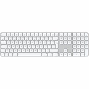 Apple Magic Keyboard - Wired/Wireless Connectivity - USB Type C Interface - International English - White - Bluetooth - Mu