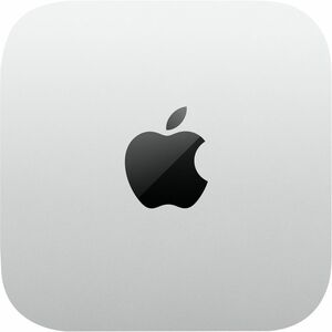 Apple Mac mini MU9D3HN/A Desktop Computer - Apple M4 - 16 GB - 256 GB SSD - Mini PC - Silver - Apple M4 Chip - MacOS Sequo