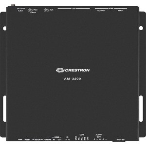 Crestron AirMedia AM-3200 Wireless Presentation Gateway - 1 x Netzwerk (RJ-45) - Gigabit-Ethernet - 14 W - Oberflächenbefe