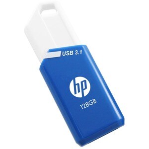 HP x755w 128 GB USB 3.1 (Gen. 1) Typ A Flash-Laufwerk - Blau, Weiß - 75 MB/s Read Speed - 30 MB/s Write Speed - 2 Jahr(e) 