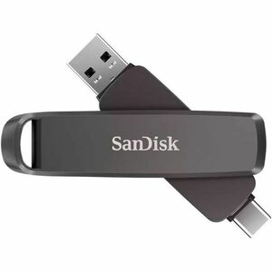 SanDisk Extreme PRO SDDDE1-512G-G46 512 GB USB 3.2 (Gen 2) Type C Rugged Flash Drive - 128-bit AES - 1000 MB/s Read Speed 