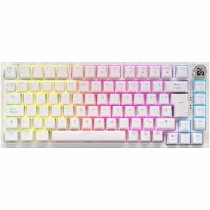 NEWSKILL Pyros Pro Gaming Keyboard - Wired/Wireless Connectivity - USB Type C Interface - RGB LED - Spanish - White - Oute