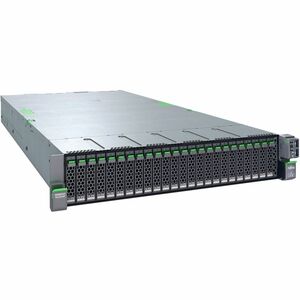PRIMERGY RX2540 M7 Dual Socket 2U Rack Server with 1 x Intel Xeon Gold 5515+ (8 Cores 3.2 GHz TLC 22.5 MB Turbo 3.60 GHz 2