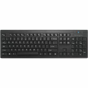 Kensington KB270 EQ Rechargeable AI keyboard with Copilot Key - Wireless Connectivity - Bluetooth/RF - 5 - 2.40 GHz - USB 