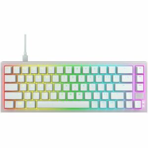 CHERRY XTRFY CX-K5V2-RGB-CPT Gaming Keyboard - Compact - Cable Connectivity - USB 3.0 Interface - RGB LED - French - AZERT