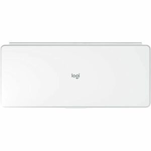 Logitech Keys-To-Go 2 Keyboard - Wireless Connectivity - French - AZERTY Layout - Pale Gray - Scissors Keyswitch - Bluetoo