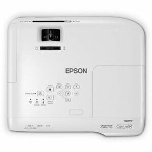 Epson PowerLite 994F 3LCD Projector - 16:10 - Ceiling Mountable - White - 1920 x 1080 - Front, Ceiling, Rear - 1080p - 650