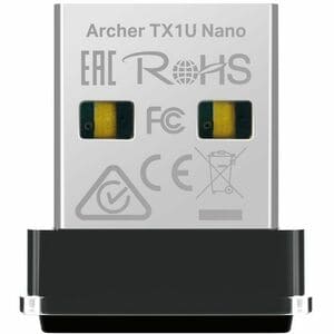 TP-Link Archer TX1U Nano Singleband Wi-Fi Adapter für Router - IEEE 802.11 a/b/g/n/ac/ax - USB 2.0 - 287 Mbit/s - 2,40 GHz