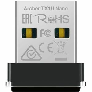 TP-Link Archer TX1U Nano Singleband Wi-Fi Adapter für Router - IEEE 802.11 a/b/g/n/ac/ax - USB 2.0 - 287 Mbit/s - 2,40 GHz
