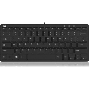 Adesso - 78 Key(s) - Internet, Multimedia, Email, Volume Down, Volume Up, Mute, Previous Track, Windows Key Hot Key(s) - W