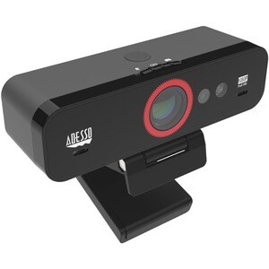 Adesso CyberTrack F1 Webcam - 2.1 Megapixel - 30 fps - USB 2.0 - 1 Each - 1920 x 1080 Video - CMOS Sensor - Fixed Focus - 