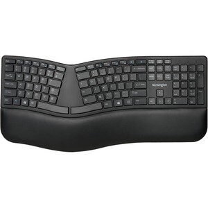 Kensington Teclado Pro Fit inalámbrico con descansamuñecas, Bluetooth / 2.4 GHz