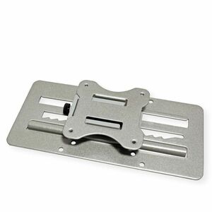 Roline Mounting Adapter for TV, LCD Display - Silver - Vertical - Height Adjustable - 1 Display(s) Supported - 68.6 cm (27