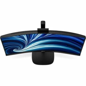 Philips B-Line 34B2U3600CH 34" Class Webcam UWQHD Curved Screen LED Monitor - 21:9 - Black - 34" Viewable - Vertical Align