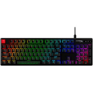 HyperX Alloy Origins PBT Gaming Keyboard - Full-size - Cable Connectivity - USB Type C Interface - RGB LED - English (US) 