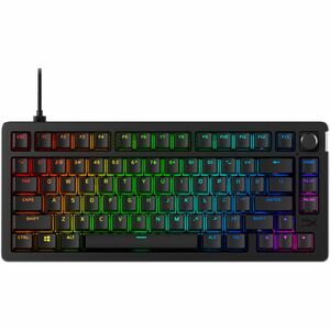 HyperX Alloy Rise 75 Gaming Keyboard - Compact - Cable Connectivity - USB Type A Interface - RGB LED - Mechanical Keyswitc