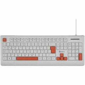 Teclado Slim Getttech, Español, Usb, Vida Útil De 8 Millones De Pulsaciones, Diseño Con Reposamanos, Indicador De Franja L