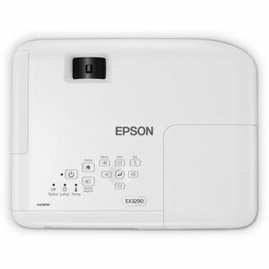 Epson EX3290 3LCD Projector - 16:10 - Ceiling Mountable - Front, Ceiling, Rear - 6000 Hour Normal Mode - 12000 Hour Econom