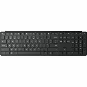 Lenovo 6000 Tastatur - Kabellos Konnektivität - USB Typ-A Schnittstelle - Deutsch, Schweizer Französisch - Schwarz - Kuppe