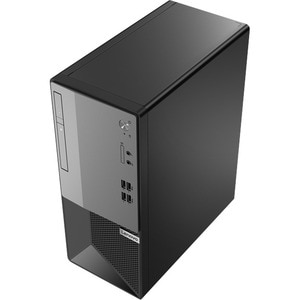 Lenovo V55t Gen 2-13ACN 11RMS05U00 Desktop Computer - AMD Ryzen 5 5600G - 16 GB - 512 GB SSD - Tower - Black - AMD Chip - 