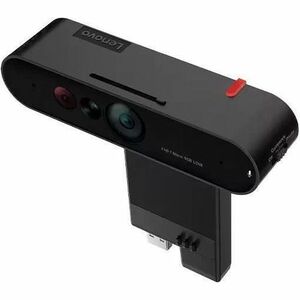 Lenovo ThinkVision MC60 (S) Webcam - Black - USB 2.0 Type A - 1920 x 1080 Video - Auto-focus - 90° Angle - Display Mount -