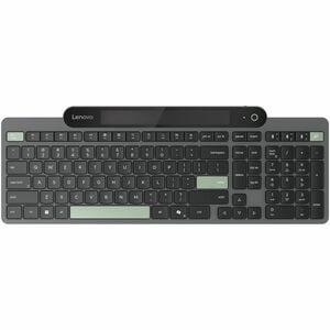 Lenovo Keyboard - Wireless Connectivity - Nordic - Black - Plunger Keyswitch - Bluetooth - 5.1 - 108 Key(s) - Windows 10, 