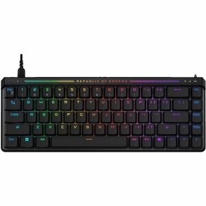 Asus ROG Falchion Ace HFX Teclado gaming - Cable Conectividad - USB 2.0 Interfaz - RGB LED - Control de Volumen, Reproducc