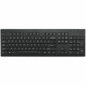 Kensington KB150 EQ Wireless Keyboard - Wireless Connectivity - RF - 2.40 GHz - USB Type A Interface - Windows, Mac OS - P