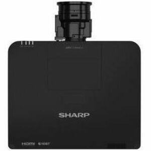 Sharp XP-A155U LCD Projector - 21:9 - Ceiling Mountable, Floor Mountable - Black - Ceiling, Rear, Front, Front Ceiling, Re