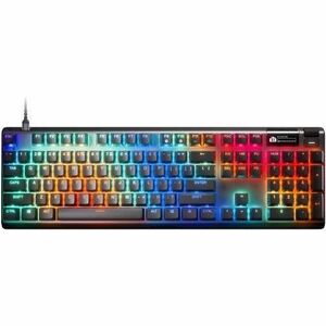 TECLADO STEELSERIES APEX PRO GEN 3 - US PRETO COM FIO