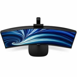 Philips 34B2U3600CH 34 Zoll Klasse Webcam UWQHD Gekrümmter Bildschirm LED-Monitor - 21:9 Format - Schwarz - 86,4 cm (34 Zo