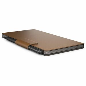 Remarkable Book Carrying Case (Folio) Digital Notepad - Brown - Dust Proof - Leather Body - 7.9" Height x 4.4" Width x 0.5