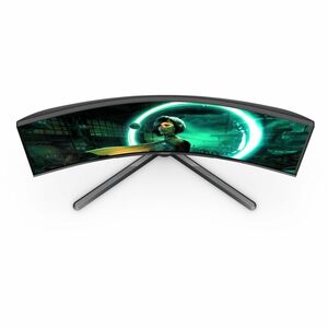 Monitor LED para juegos AOC C32G3E 32" (81.3cm) Class Full HD Pantalla curva - 16:9 - Negro, Rojo - 31.5" (80cm) Viewable 