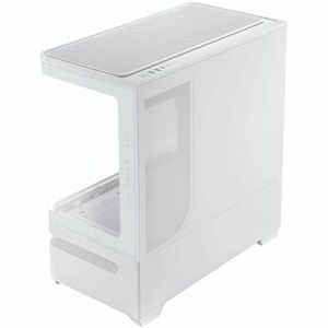 ASUS Prime AP202 MicroATX Case with Tempered Glass (White)