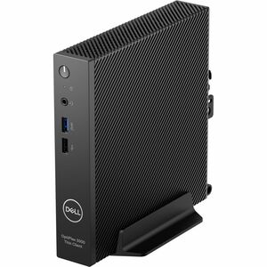 Dell OptiPlex 3000 Thin Client - Intel Celeron N5105 Quad-core (4 Core) 2 GHz - Standard Black - Intel Chip - 8 GB RAM DDR