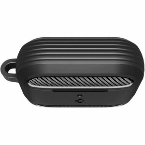 Spigen Rugged Armor Rugged Carrying Case Apple AirPods Pro 3 - Matte Black - Scratch Resistant, Fingerprint Resistant, Sho