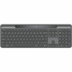 Clavier Logitech Signature Slim Solar+ K980 - Pleine taille - Sans fil Connectivité - USB Type C Interface - Français - AZ