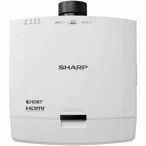 Sharp Professional V801U 3D Standard Throw 3LCD Projector - 16:10 - Ceiling Mountable - White - 1920 x 1200 - Ceiling, Fro