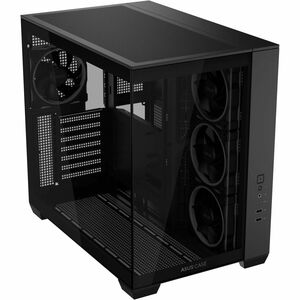 ASUS A32 PLUS Black ATX case offers support for 360mm radiators and 420mm graphics cards with Black or White color options