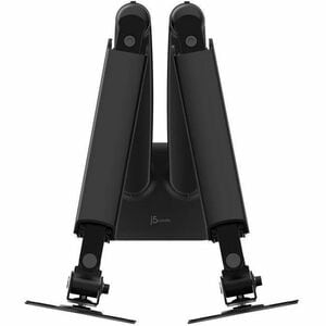 j5create JTSA102 Mounting Arm for Monitor, Display Screen, LCD Display - Black - Height Adjustable - 2 Display(s) Supporte
