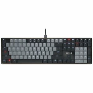 CHERRY MX25500 Gaming Keyboard - Full-size - Cable Connectivity - USB Type C Interface - LED - English (US) - Black - CHER